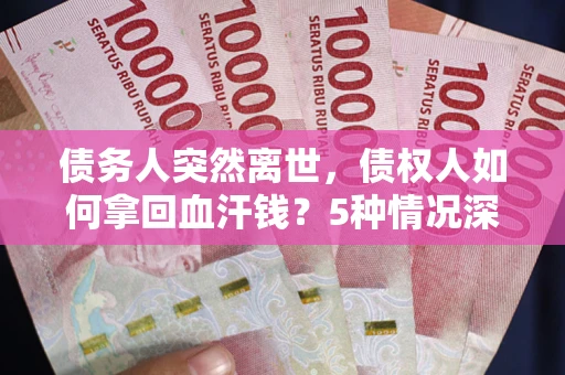 济南债务人突然离世，债权人如何拿回血汗钱？5种情况深度解析