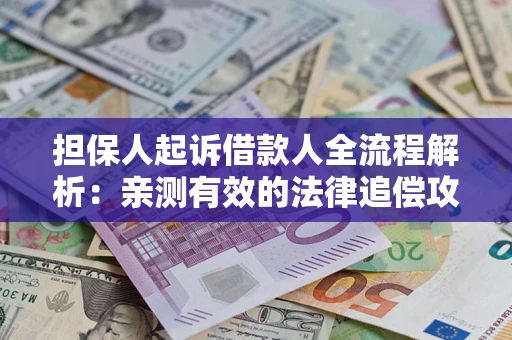 济南担保人起诉借款人全流程解析：亲测有效的法律追偿攻略