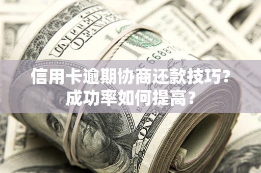 济南信用卡逾期协商还款技巧？成功率如何提高？